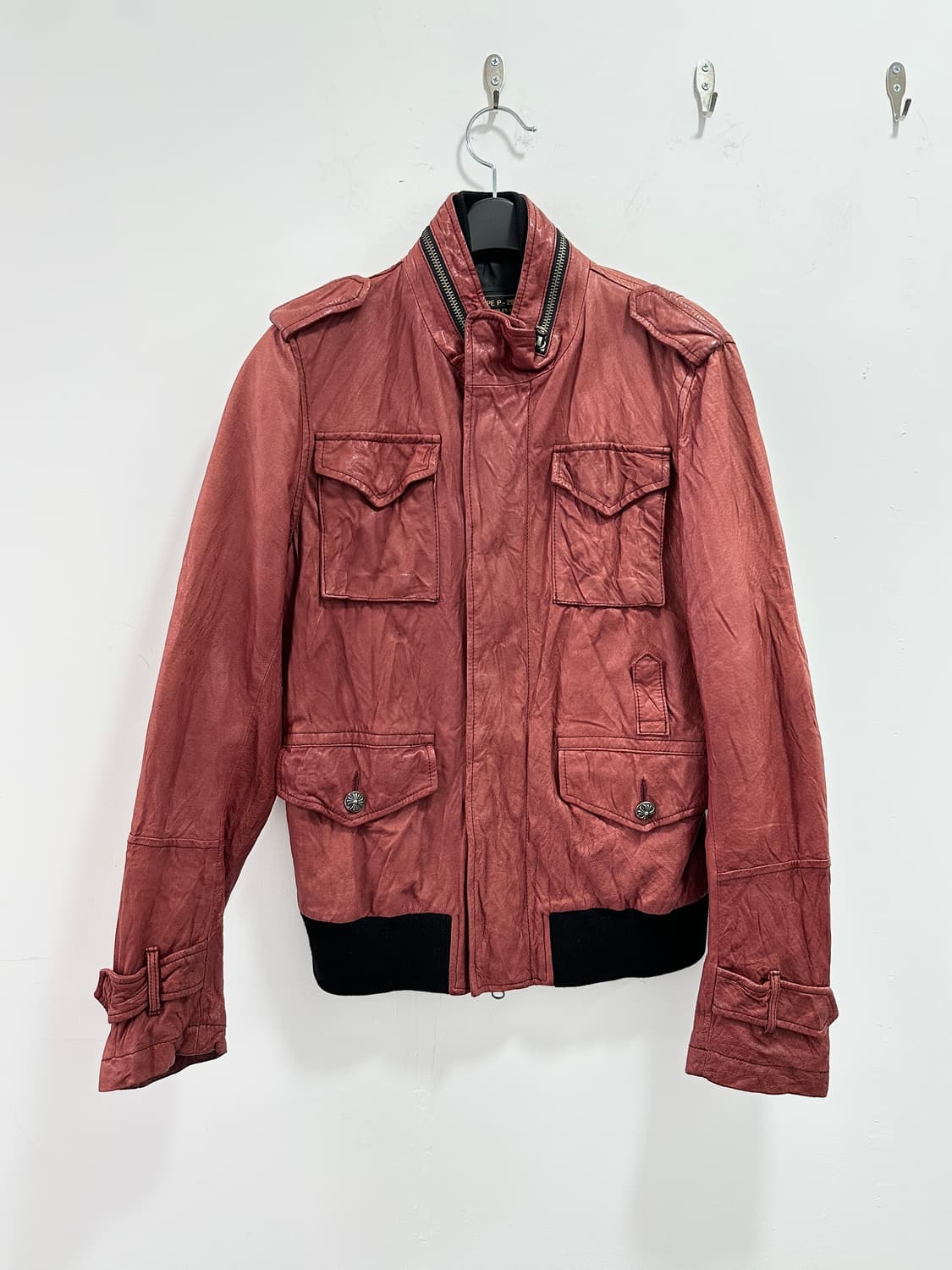 00s 291295 = HOMME 2way leather jacket  상품이미지2