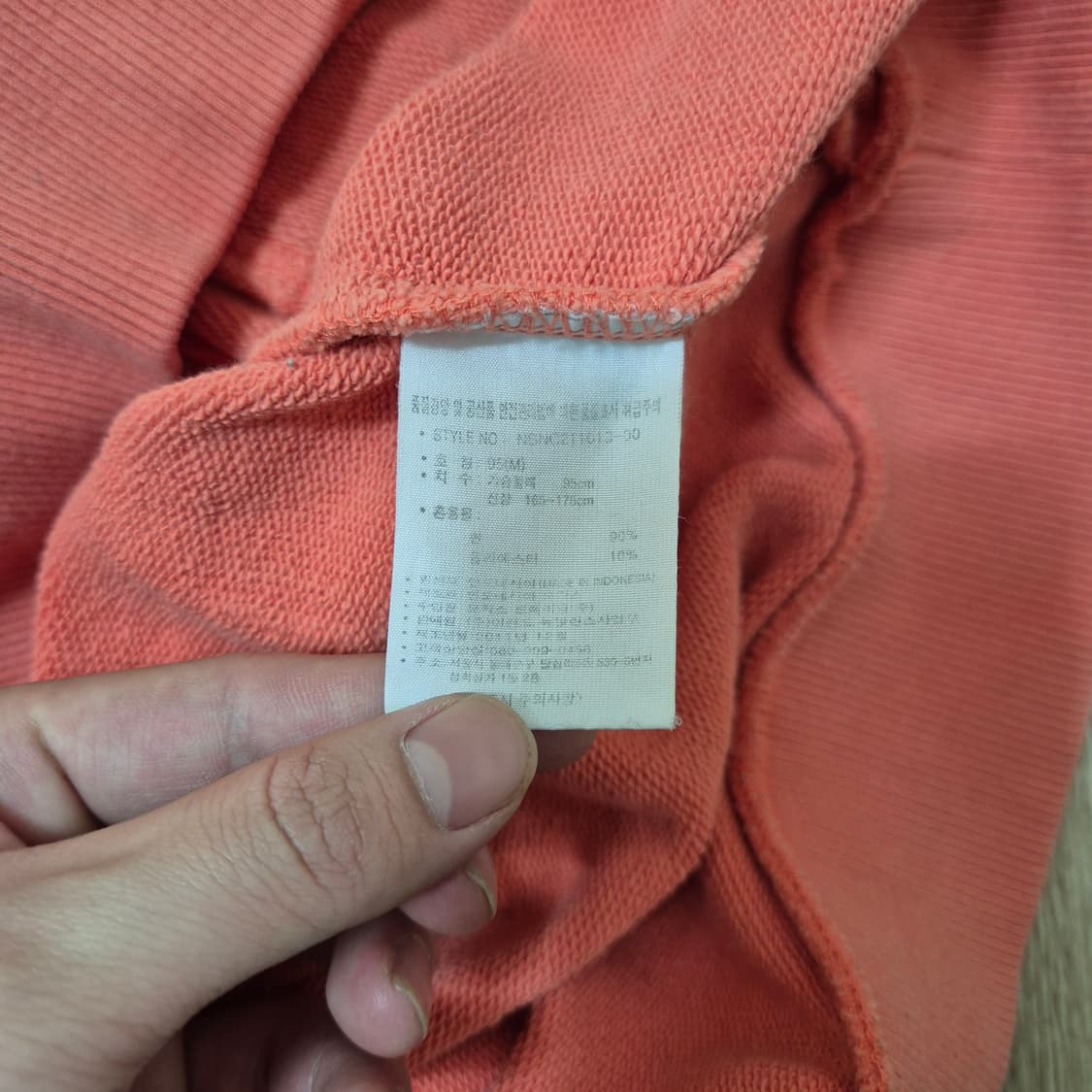 뉴발란스 여성 오리지널 빅로고 후드티 상품이미지6