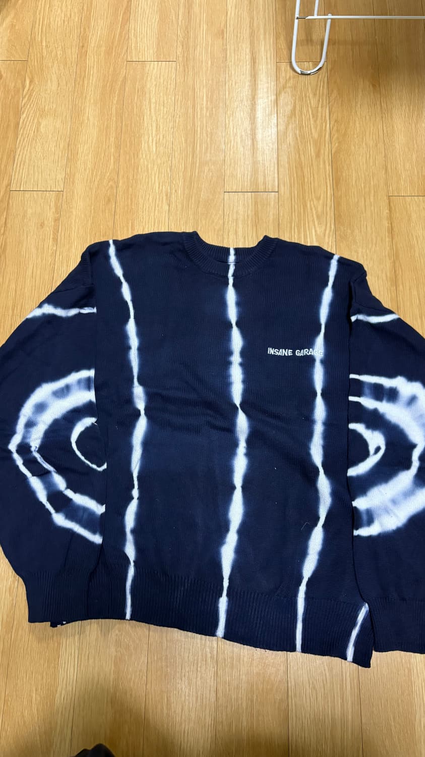인세인개러지 니트 네이비 2사이즈 상품이미지4