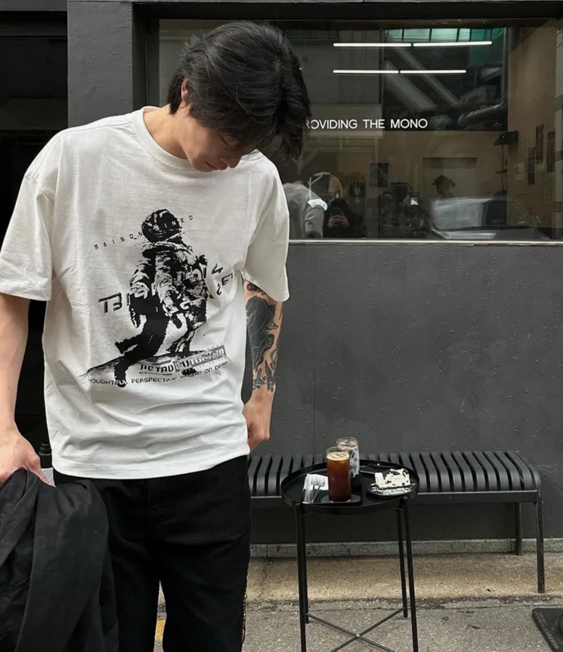 ASTRONAUT HALF T WHITE 상품이미지1