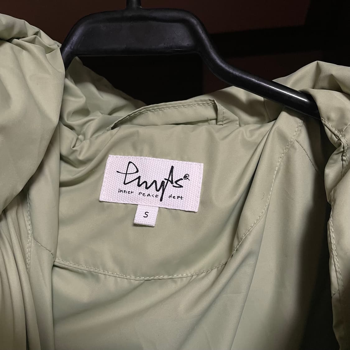 피지컬 에듀케이션 디파트먼트 베어 키링 푸퍼 패딩 S_카키 상품이미지2