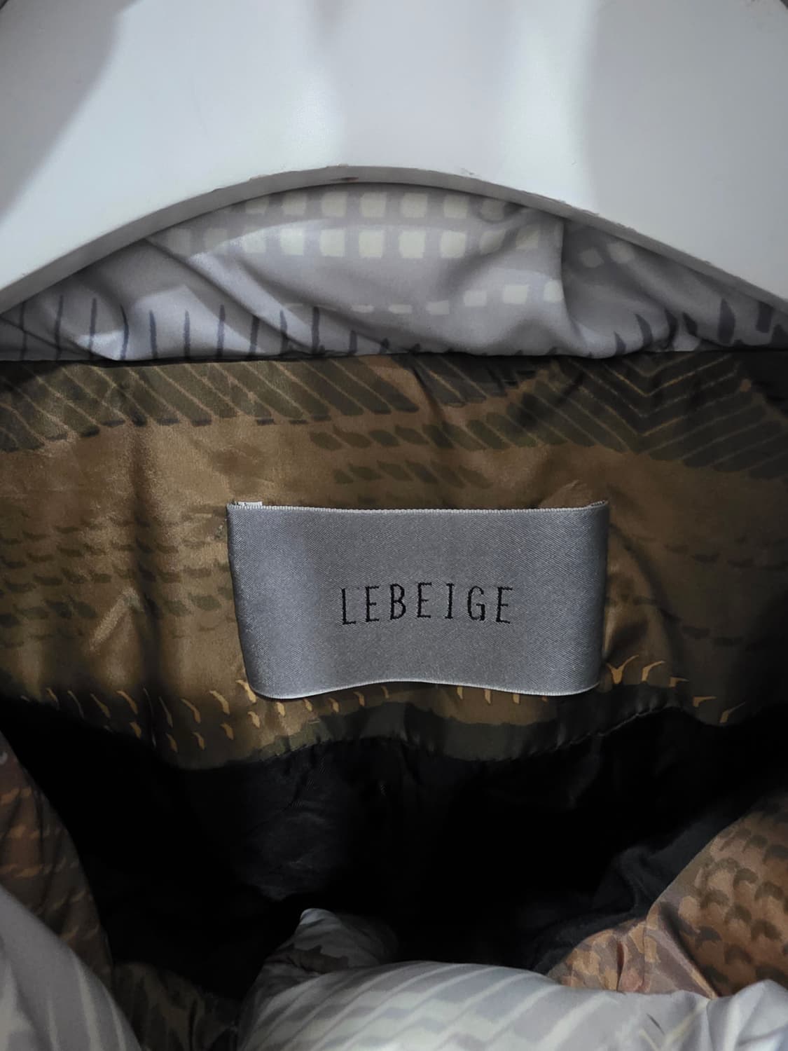 르베이지 여성 구스 패딩 상품이미지3