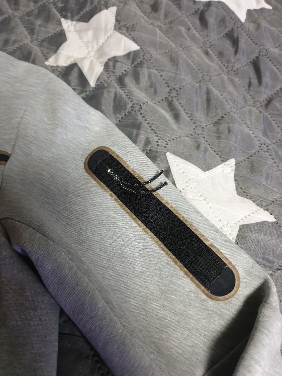 나이키 NSW 테크 플리스 풀 후드집업 그레이 (S) 상품이미지3