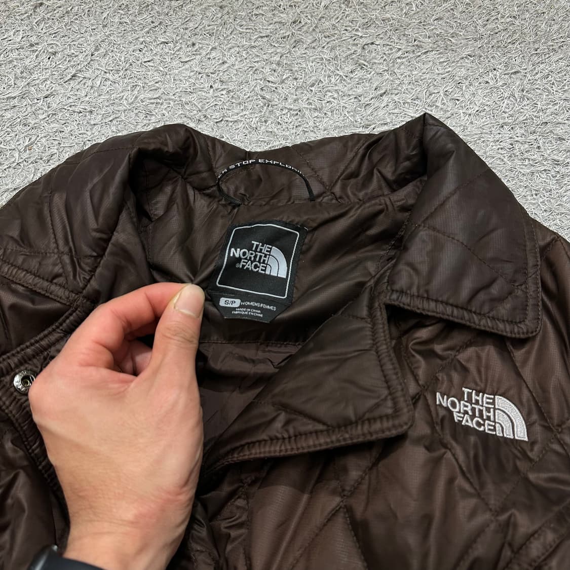 [우먼90] 노스페이스 트렌치경량패딩 상품이미지3