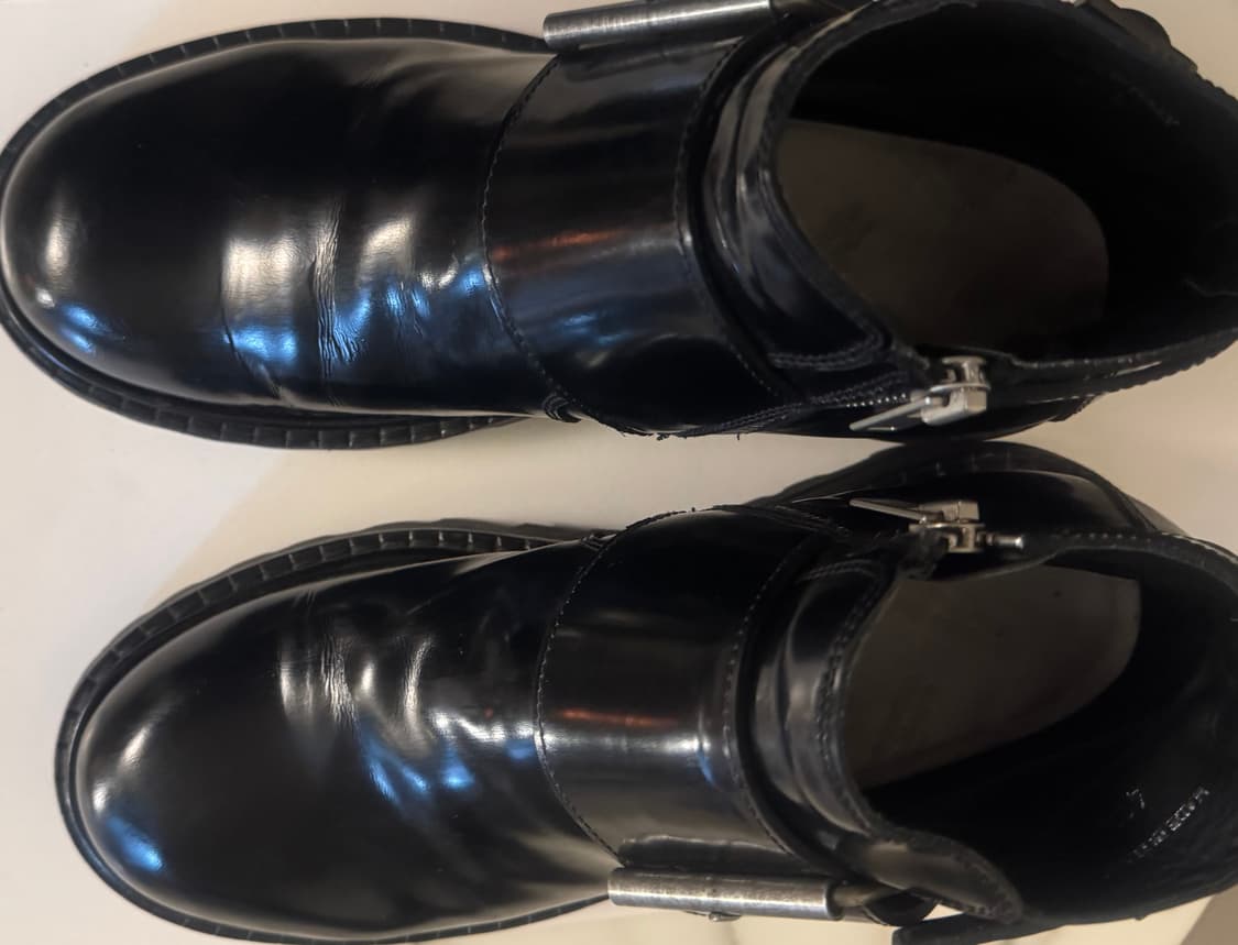 masion margiela  페이턴트 컴벳부츠 41,1/2  상품이미지9