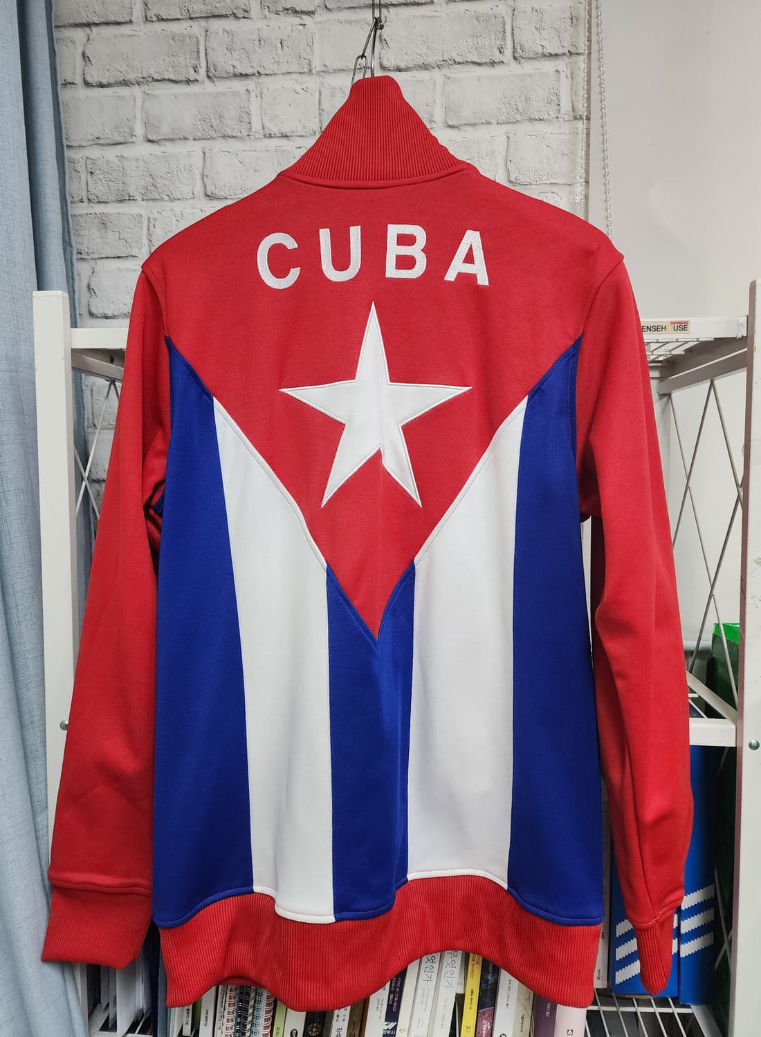 아디다스 쿠바 트랙탑 105 레드 져지 자켓 MM42 상품이미지4