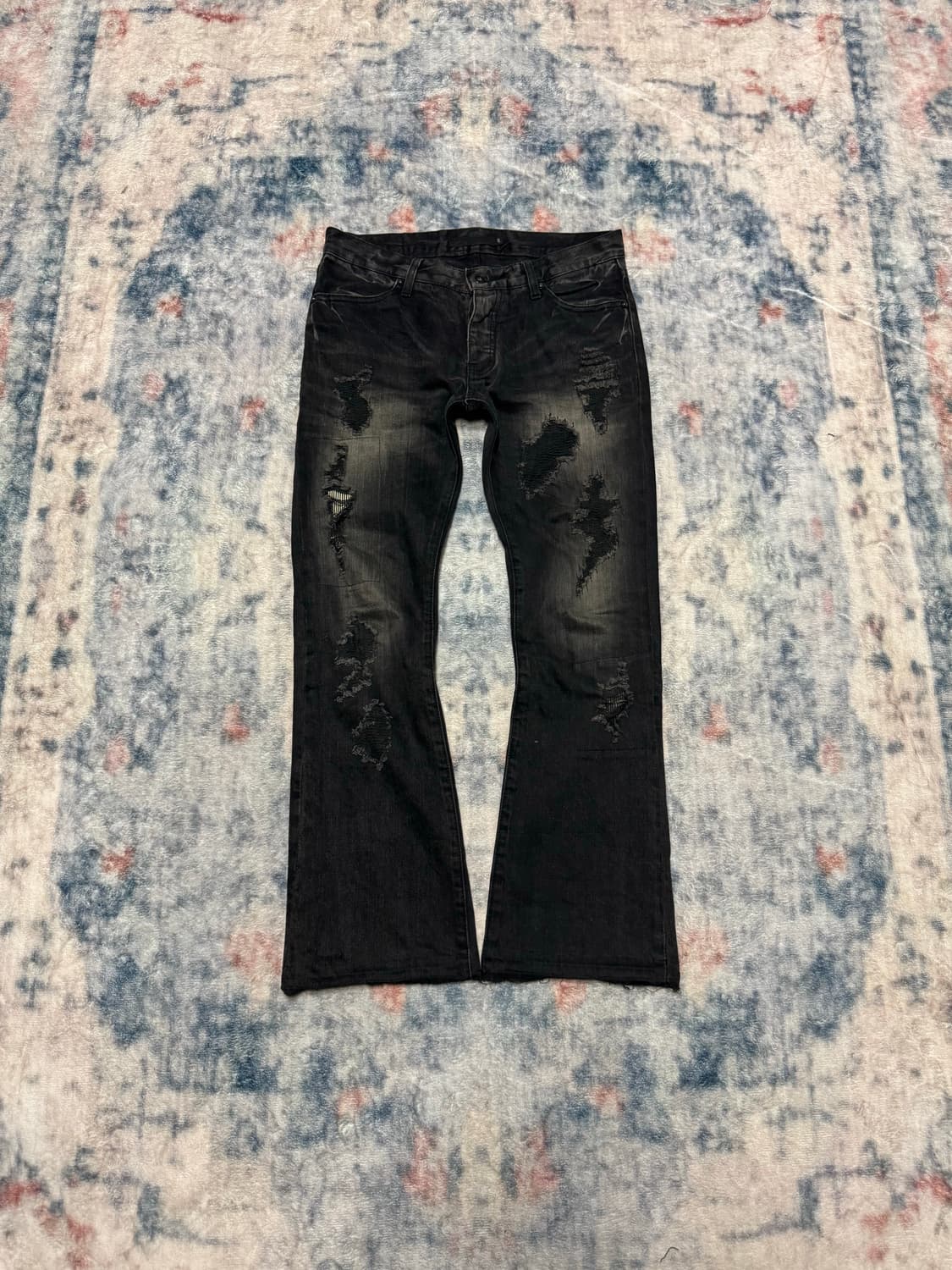 Fuga 00s archive black distressed boots  상품이미지2