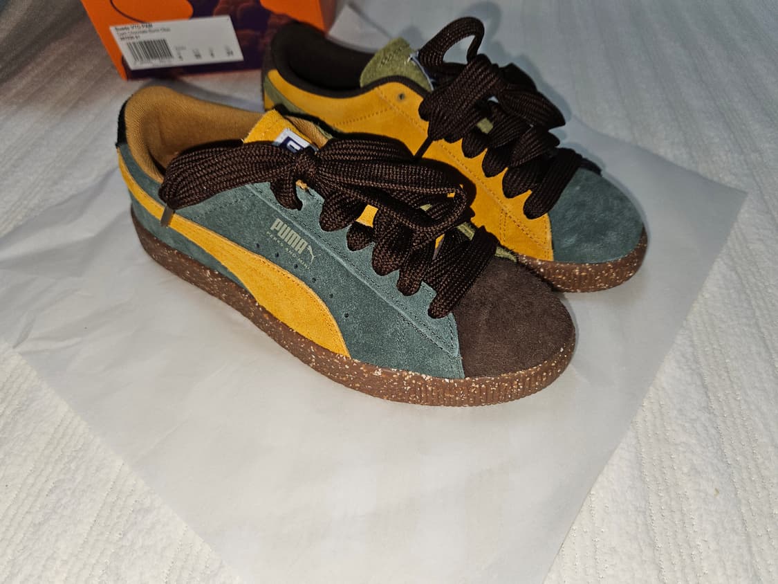 푸마 x P.A.M 스웨이드 빈티지 다크 초콜릿 240 상품이미지4