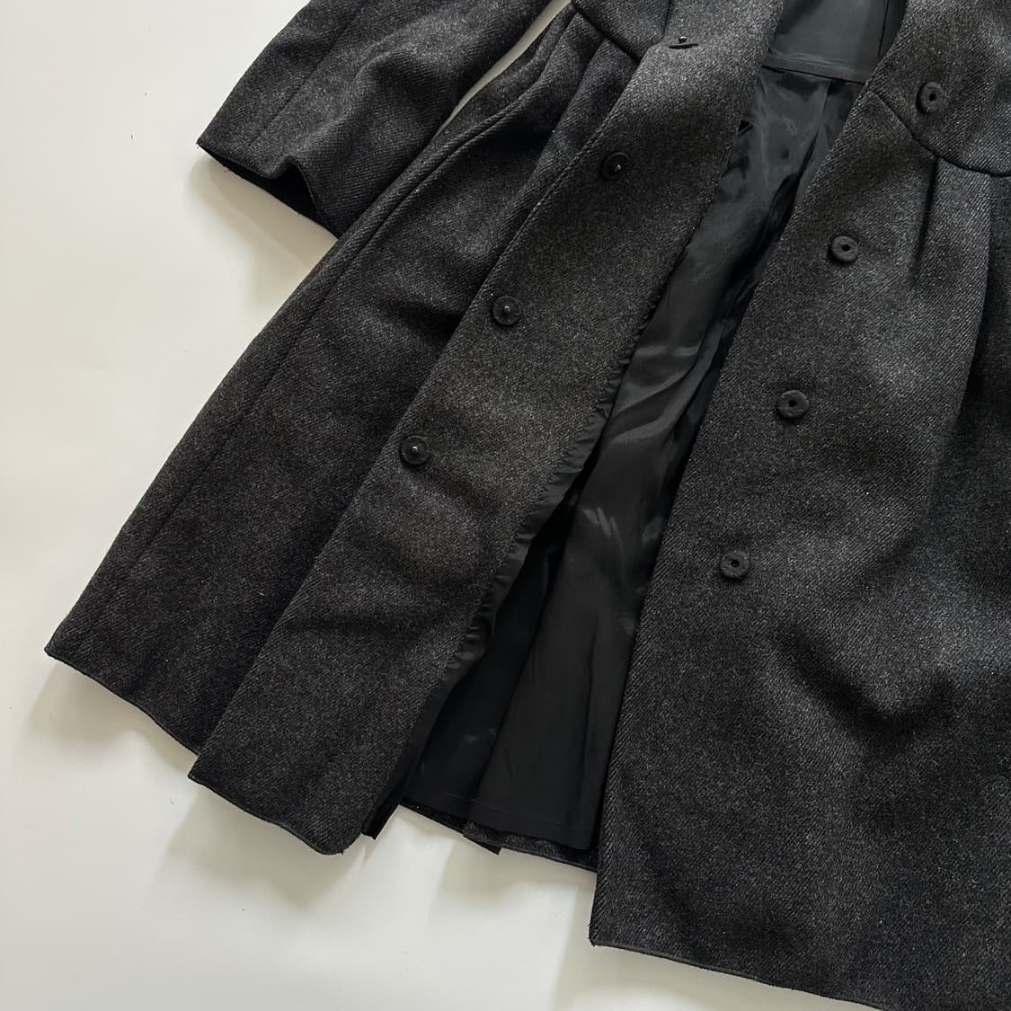 질샌더 jil sander navy 셔링 코트 상품이미지4