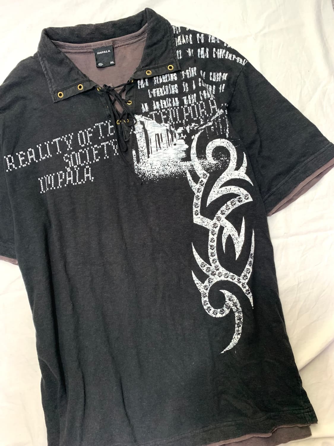 Impala tribal print lace pk top 상품이미지3