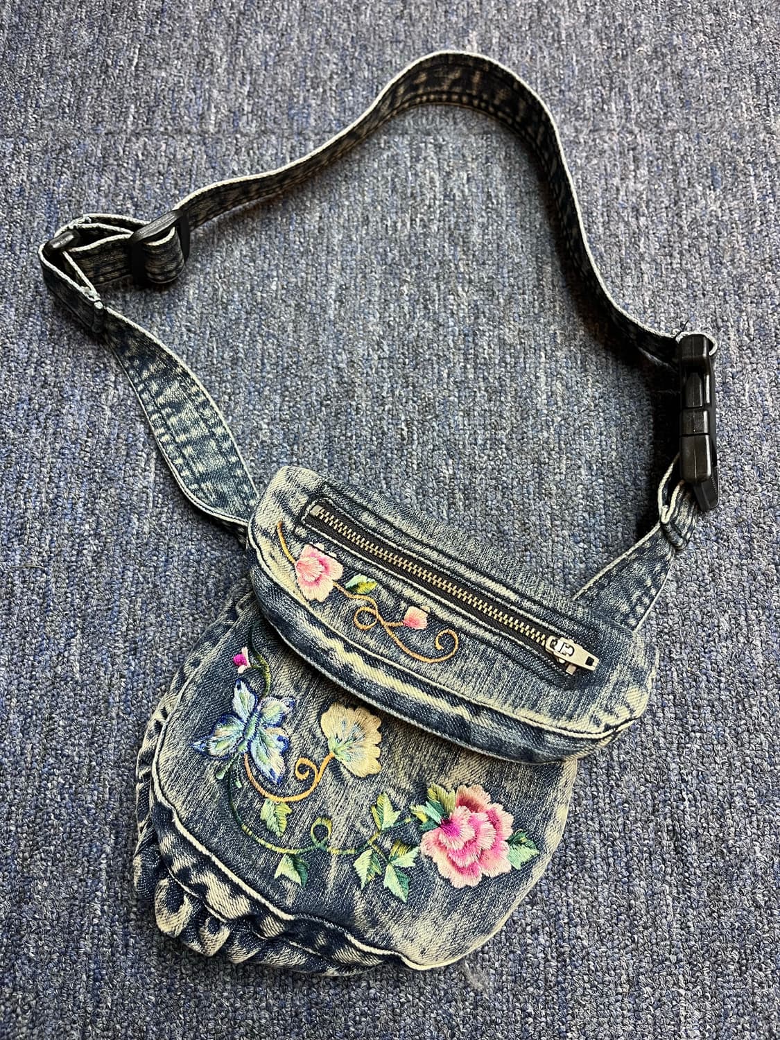 Kiok jeans 오리엔탈 자수 부츠컷 (청가방 세트) 상품이미지5