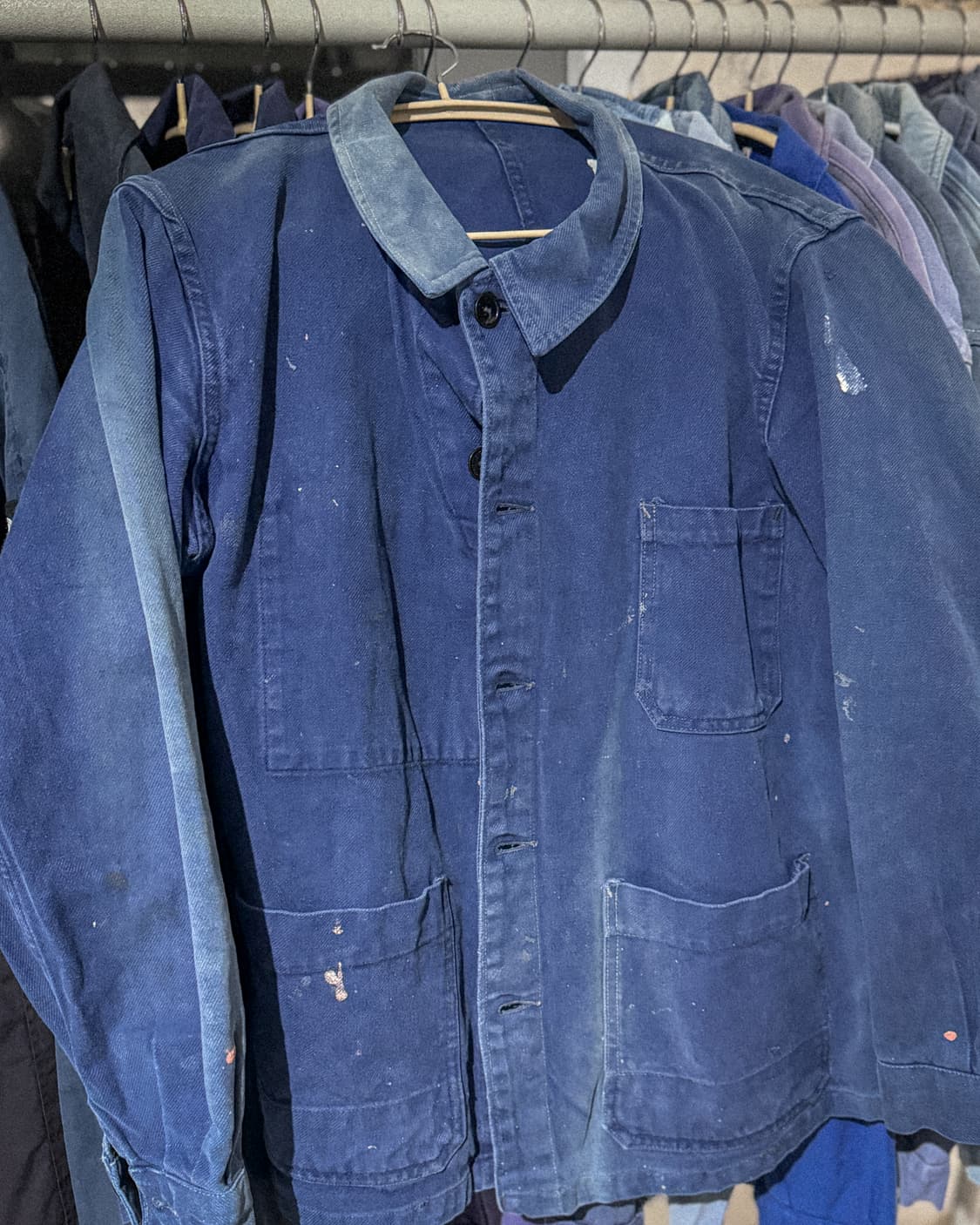 빈티지 프렌치 워크 자켓 상품이미지2