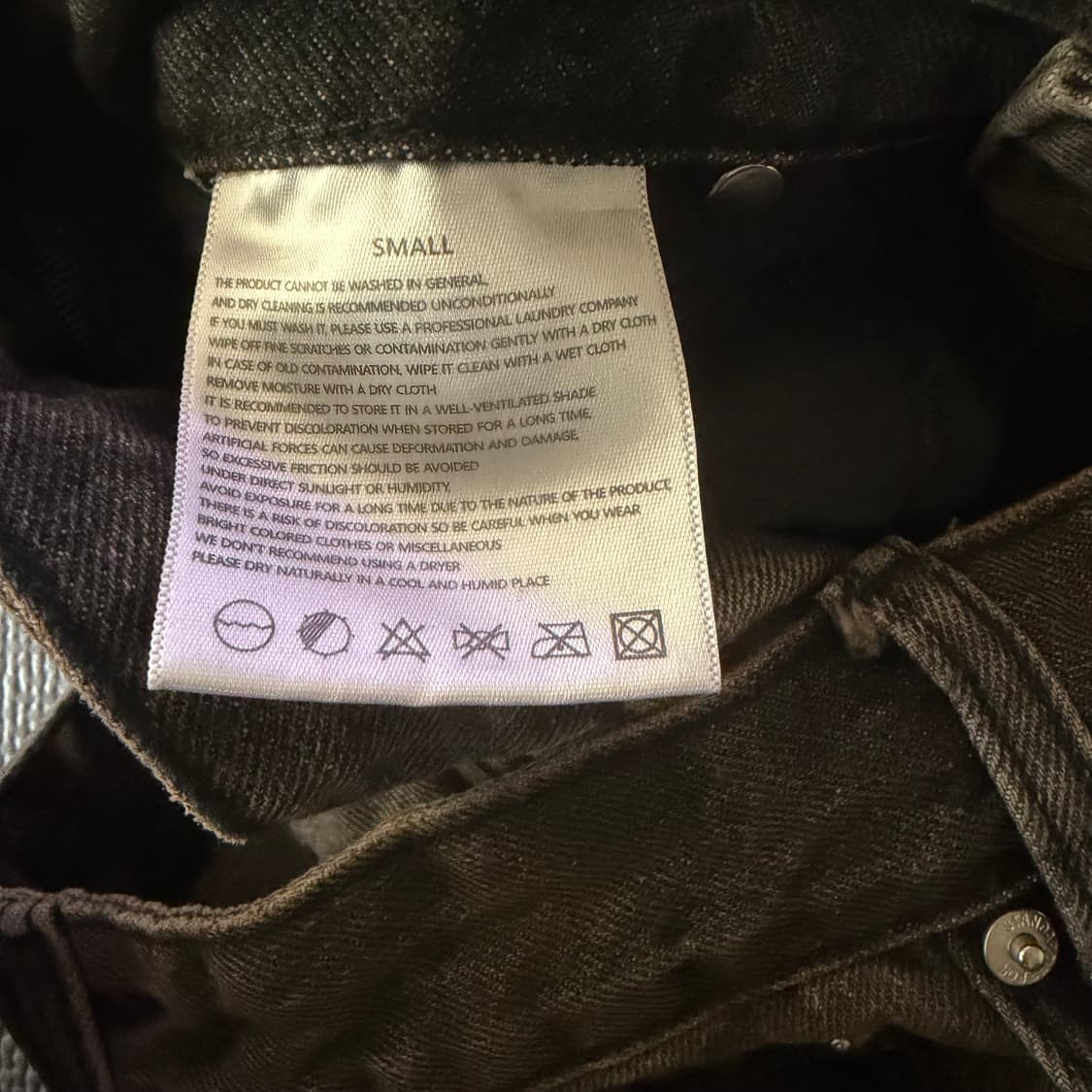 스탠다드에러 벌룬핏 워싱 와이드 데님팬츠 상품이미지4