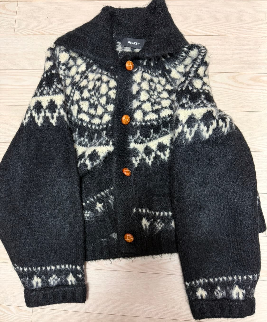비이커 beaker 우먼 코위찬 가디건 상품이미지2