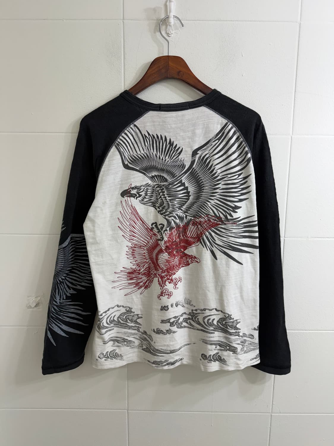 빈티지 오리엔탈 롱슬리브 그런지 스트릿 코디 세트 상품이미지6