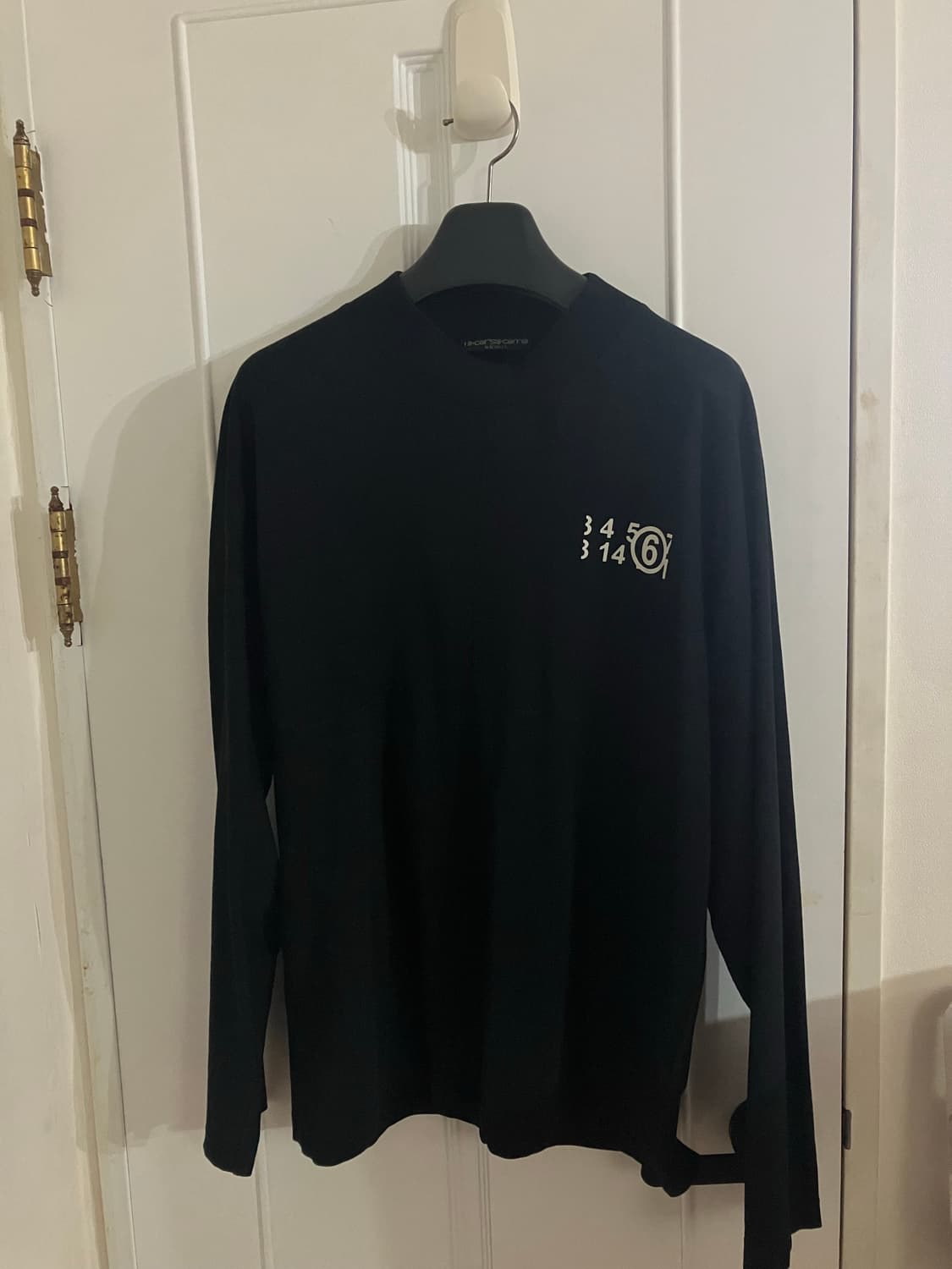 MM6 긴팔티 (롱슬리브) 블랙 4(100사이즈) 상품이미지2