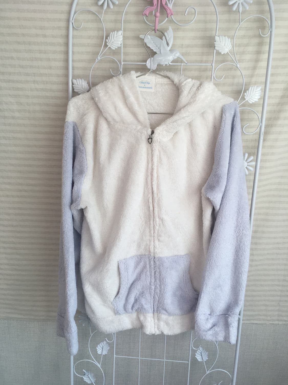 jpn vintage 시나몬 롤 폼폼 후드 집업 갸루 펑키 상품이미지3