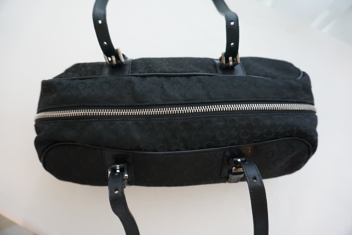 셀린느 패브릭 블랙 숄더 겸 토트백 상품이미지7