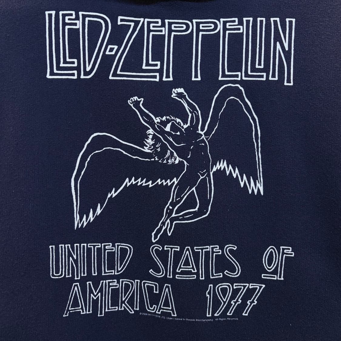 90s 미국 빈티지 레드제플린 후드티 락티 밴드티 상품이미지3