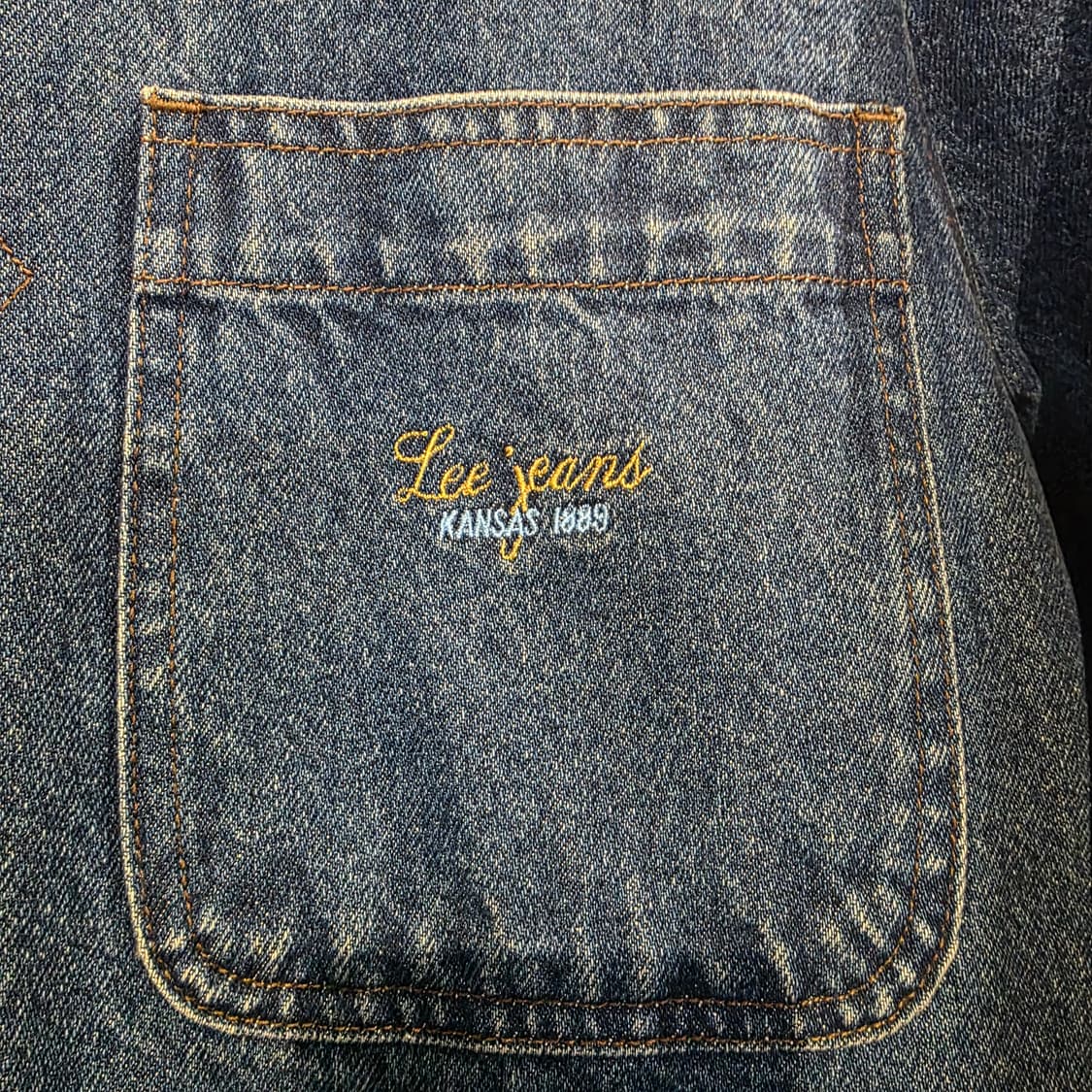 Lee Jeans 빈티지 데님 초어 워크 자켓 상품이미지3