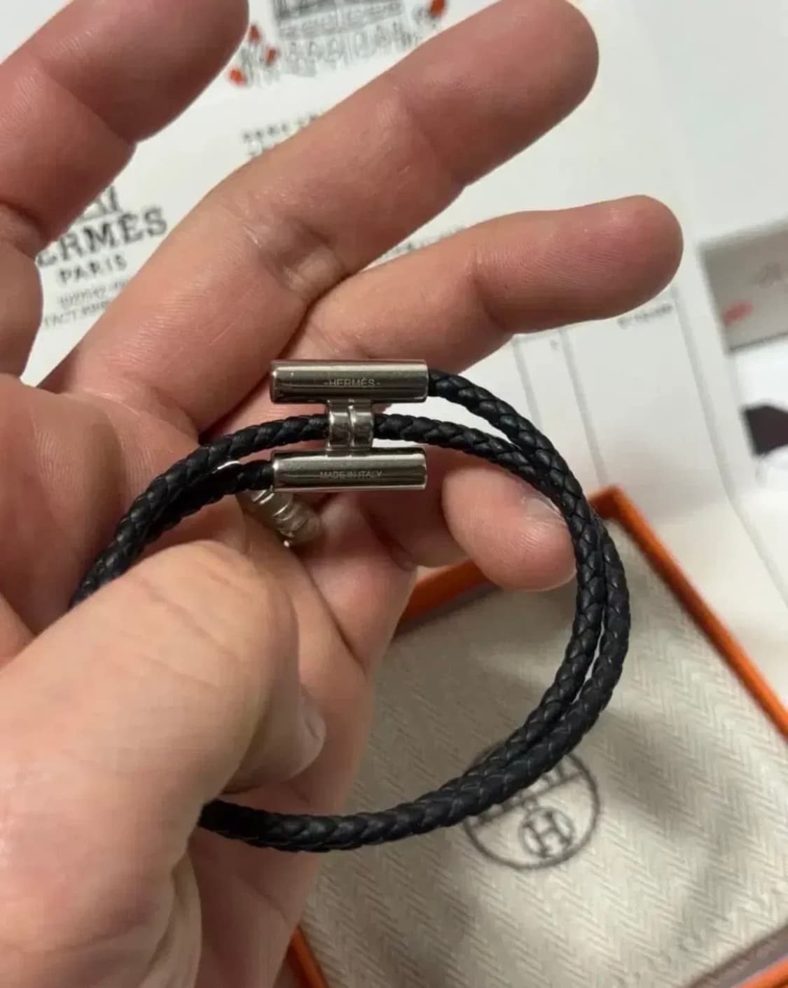 에르메스 투니스 트레세 팔찌 T5 상품이미지2