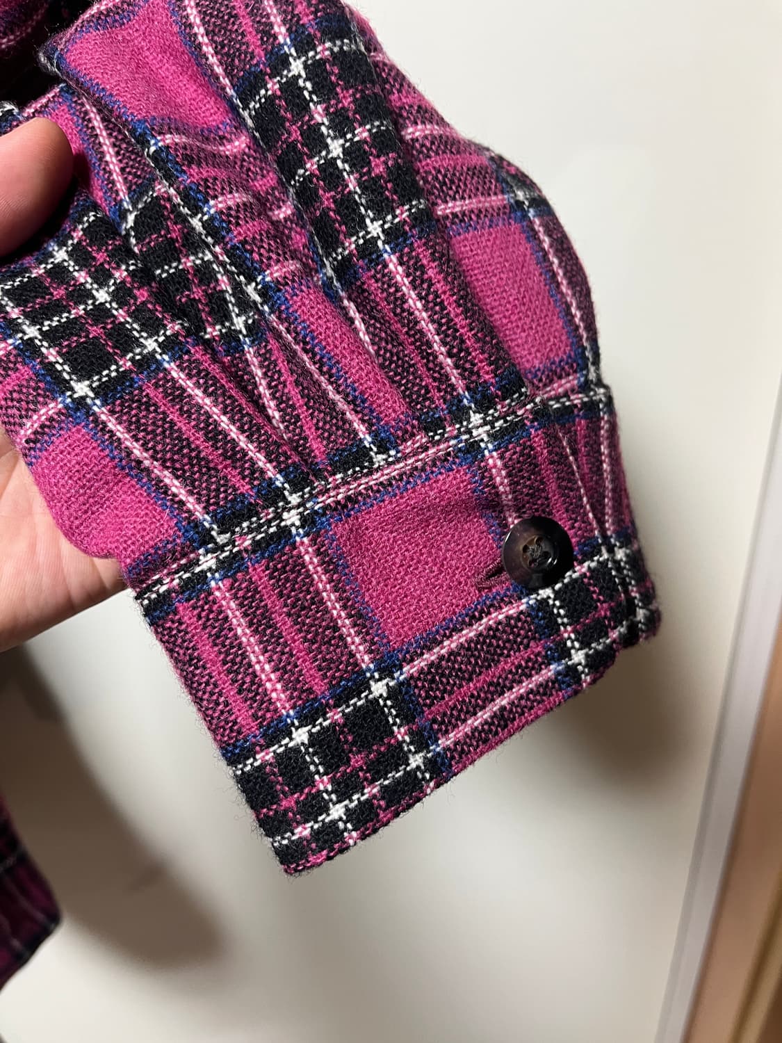 [3] 캐피탈 울 체크보드 셔츠 상품이미지5