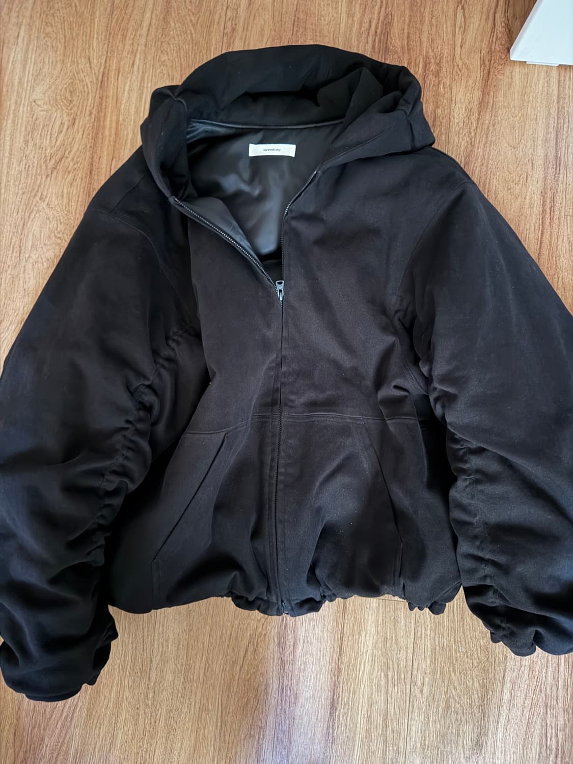 논노드 몰스킨 셔링 봄버 1 상품이미지1