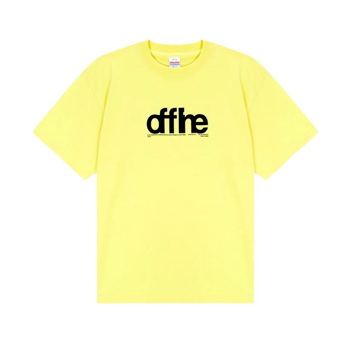 [L] Ceimou MERCHANDISE 2025 티셔츠 yellow 상품이미지1