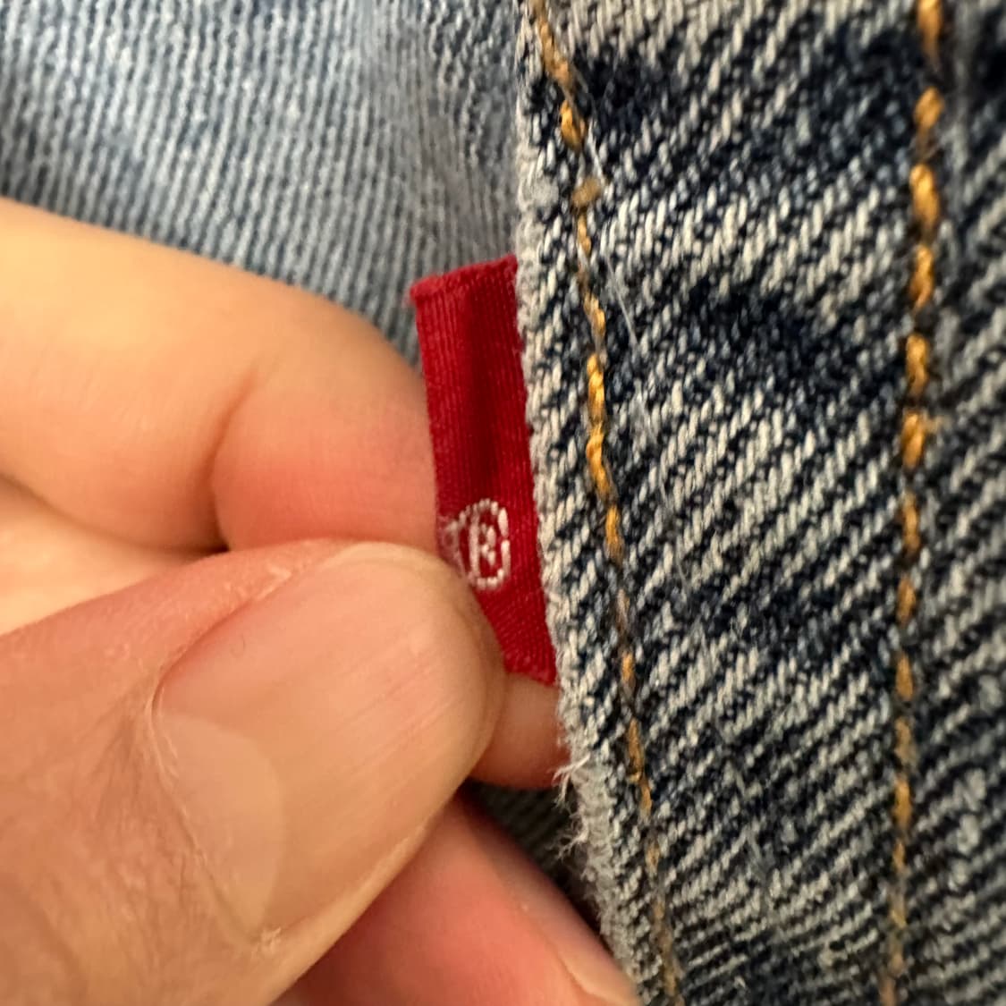 00‘s 리바이스 517 부츠컷 중연청 상품이미지8