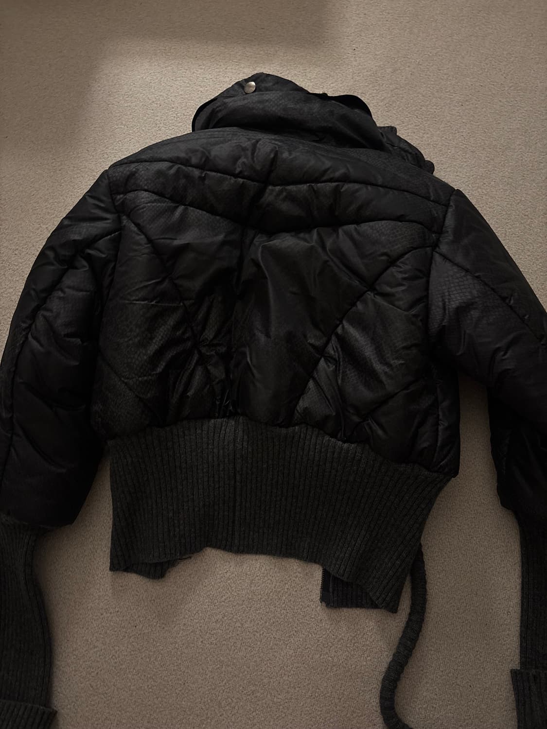 앤더슨벨 X Ottolinger 블랙 패딩 점퍼 S (공용) 상품이미지3