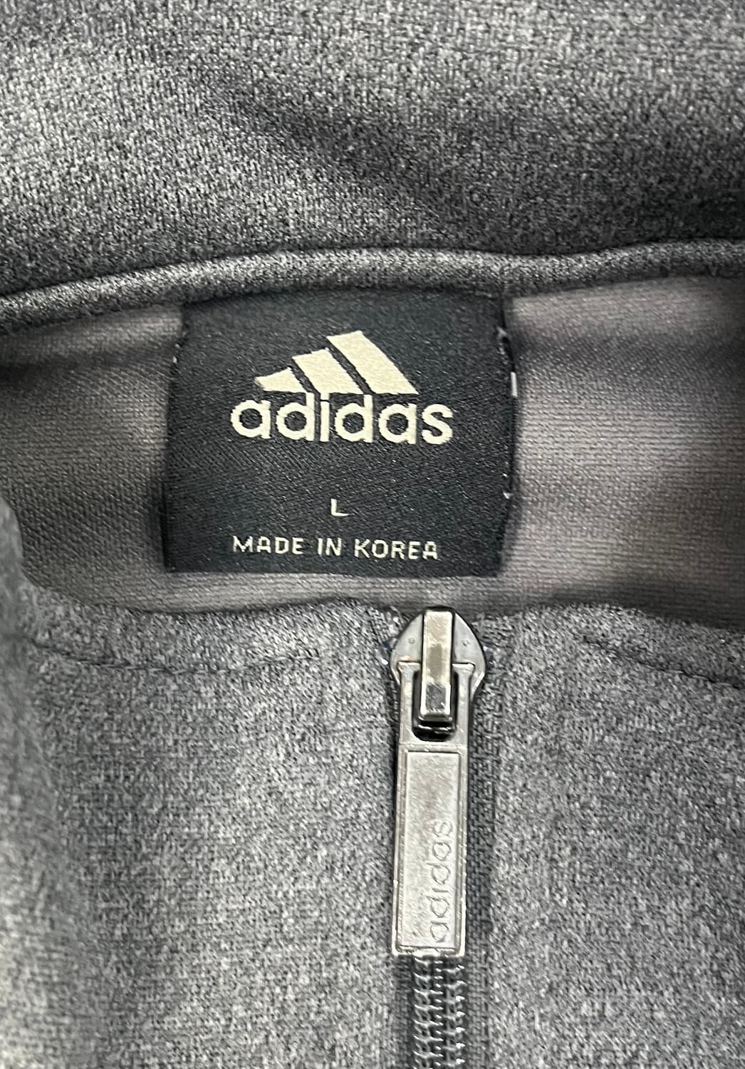 아디다스 삼선 회색 져지 상품이미지4