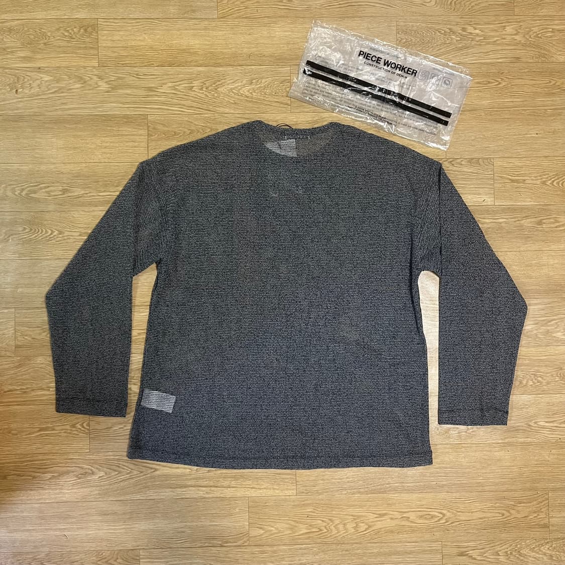 새상품) 피스워커 시스루 긴팔티 Plain Mesh Long Sleeve 상품이미지3