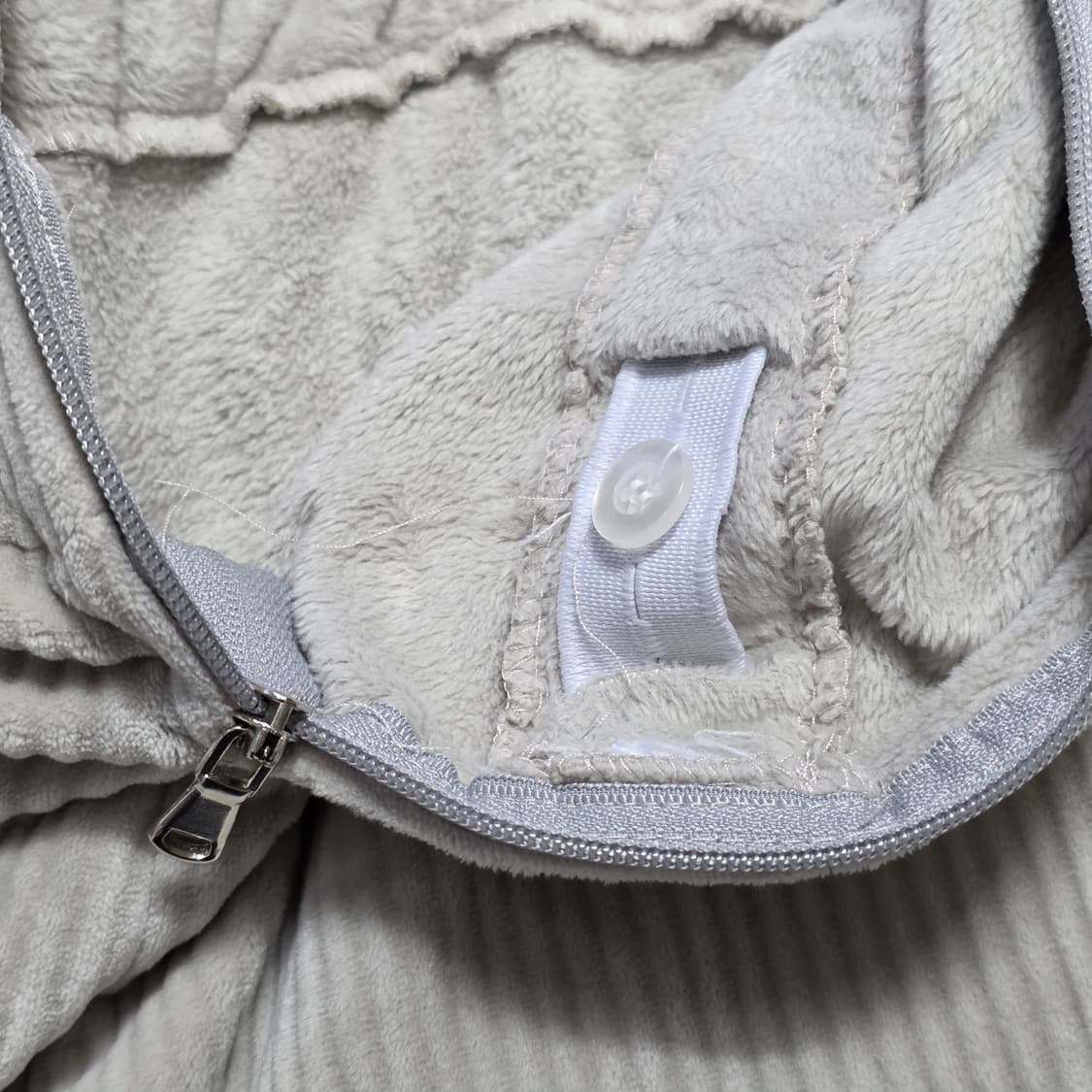 1333 eflora 이플로라 골지 집업 점프수트 M사이즈 / 여성 트레 상품이미지5