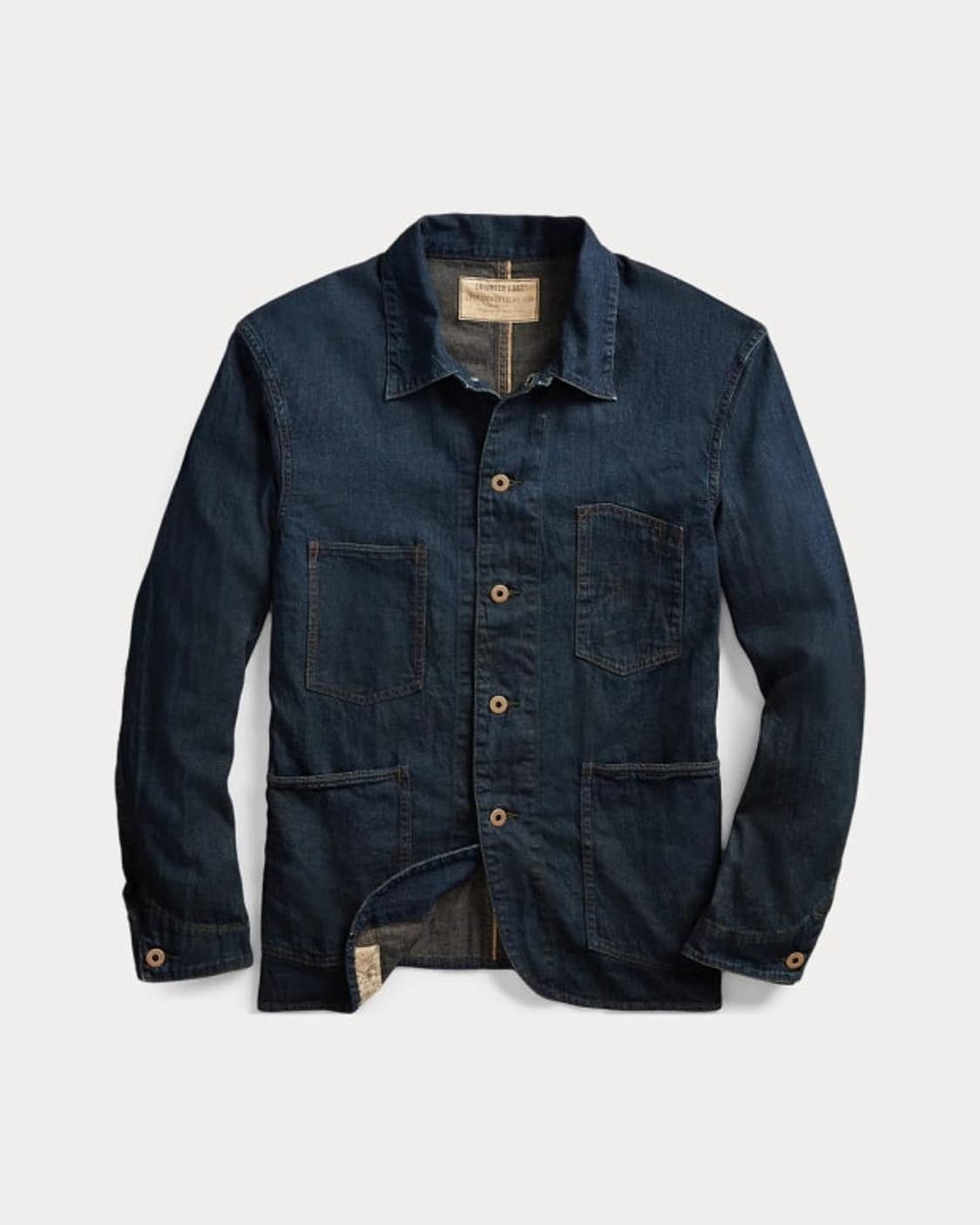 XL 더블알엘 셀비지 데님 엔지니어 코트 상품이미지1