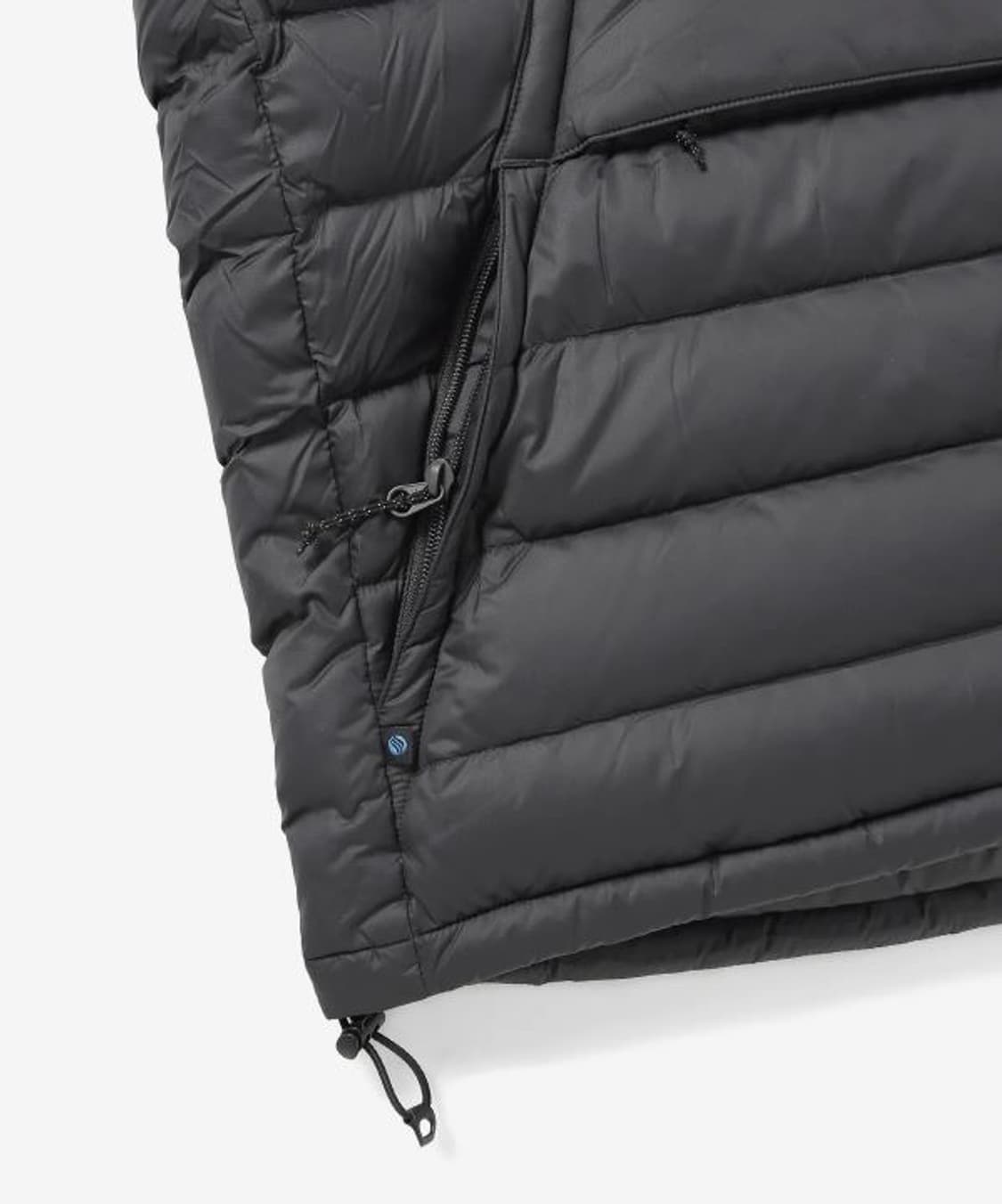 디스이즈네버댓 퍼텍스 다운 풀오버 아노락 경량 패딩 블랙 퀼팅 상품이미지6