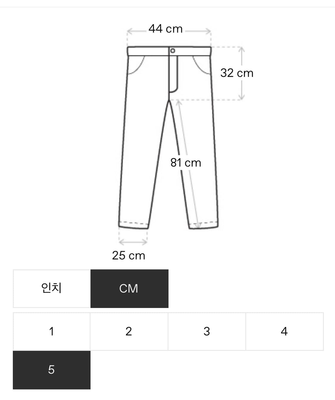 포터리 브라운 원워시드 와이드진 상품이미지3
