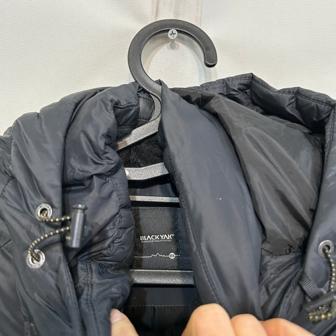 블랙야크 키즈 다운 롱패딩 155 상품이미지2