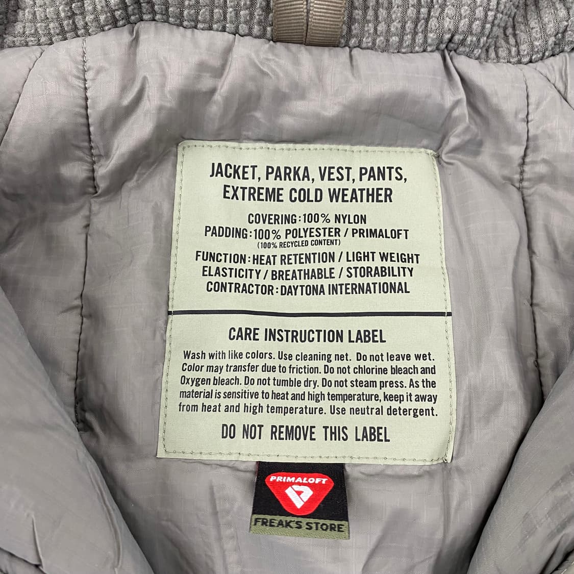 프릭스스토어 프리마로프트 G3 점퍼(108) 상품이미지8