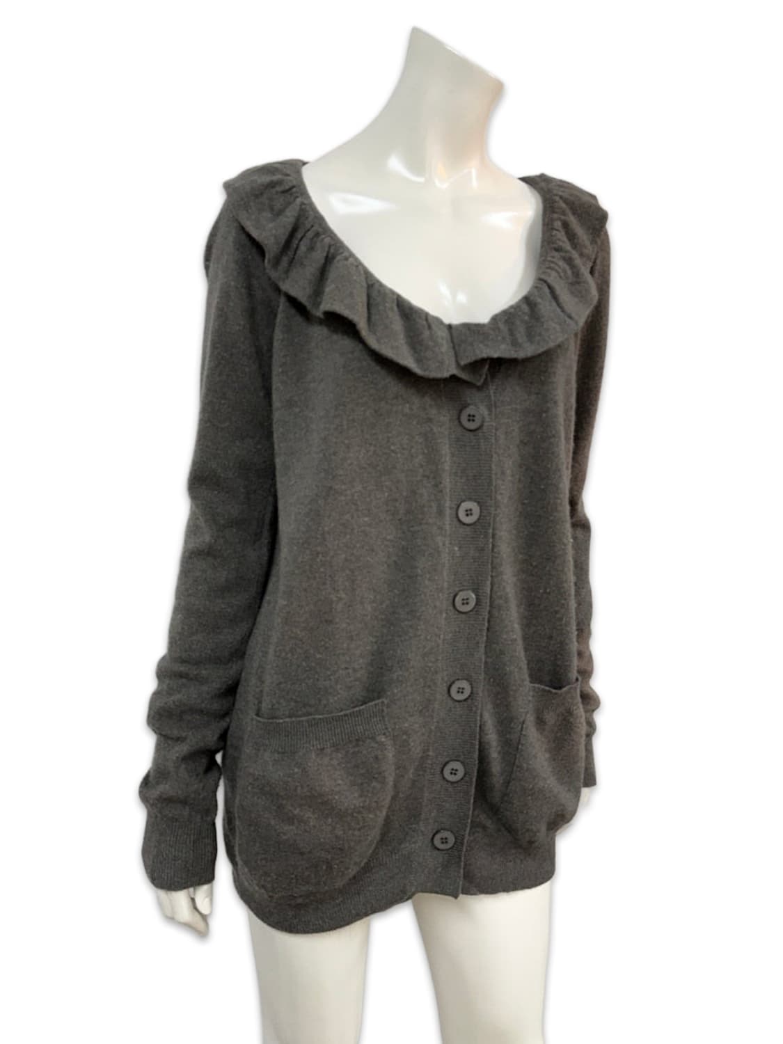 빈티지 Stella Mccartney 프릴 롱 가디건 상품이미지1