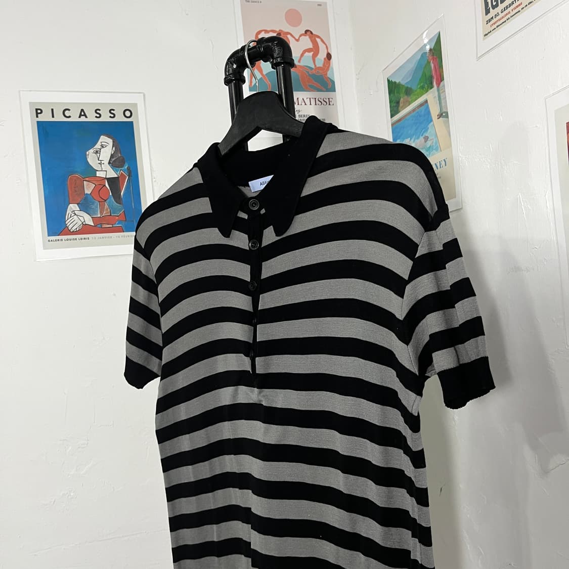 아바하우스 피케 니트 반팔티 상품이미지3