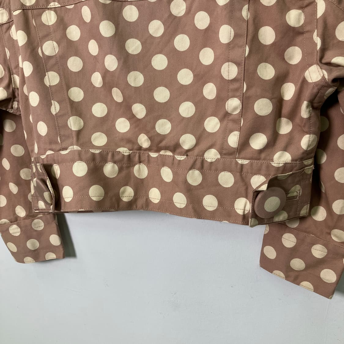 모스키노 도트 코튼 크롭 자켓 상품이미지6