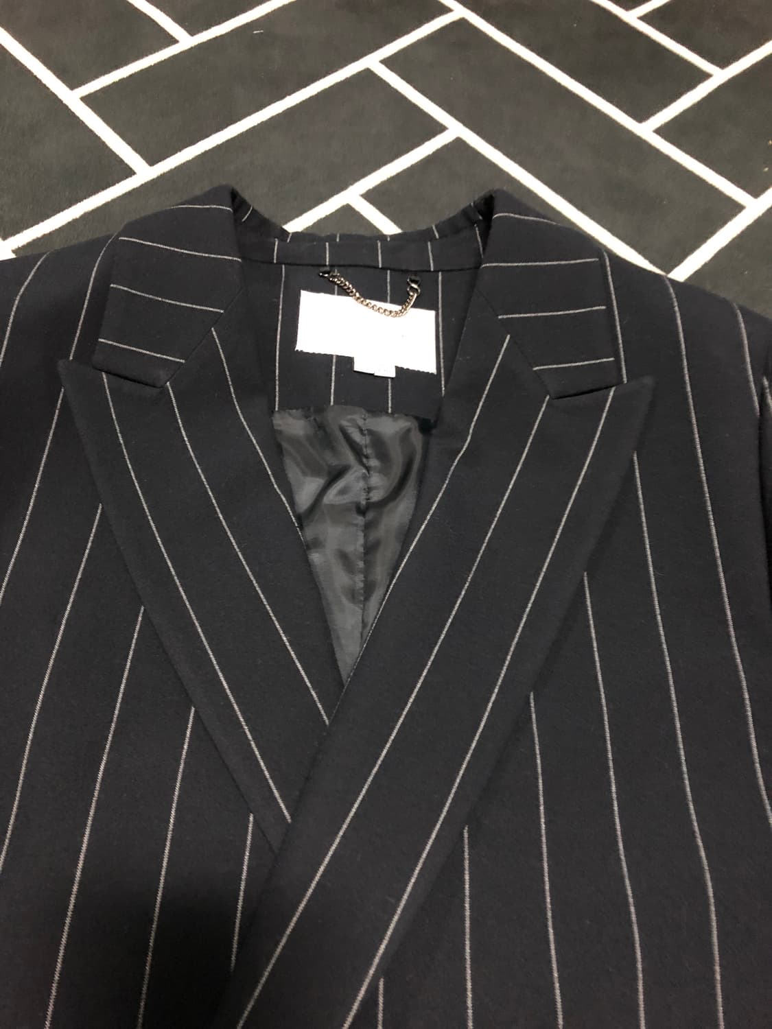 (새제품80%할인초특가)리버클래시 더블레스트라이프 코트/옴므 준지 우영미 상품이미지3