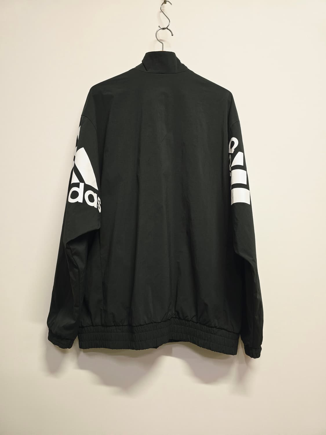아디다스 바람막이 집업 자켓 블랙 2XL 상품이미지5