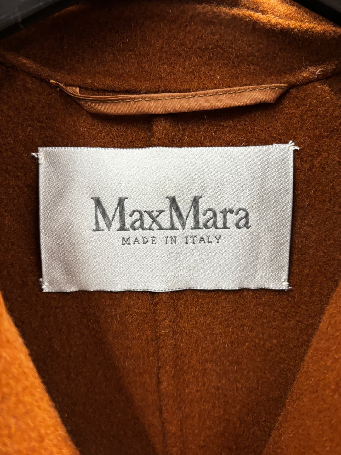 막스마라 브라운 캐시미어 코트 S 상품이미지4
