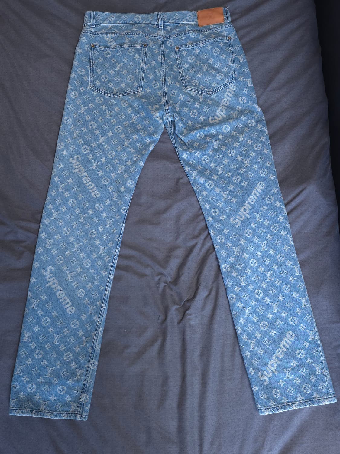 [34] 슈프림 루이비통 모노그램 데님팬츠 상품이미지3