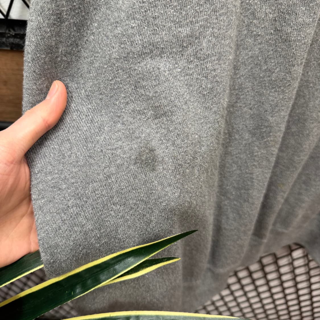 폴로 랄프로렌 니트 스웨터 버건디 포니 로고 포인트 딥그레이 상품이미지6