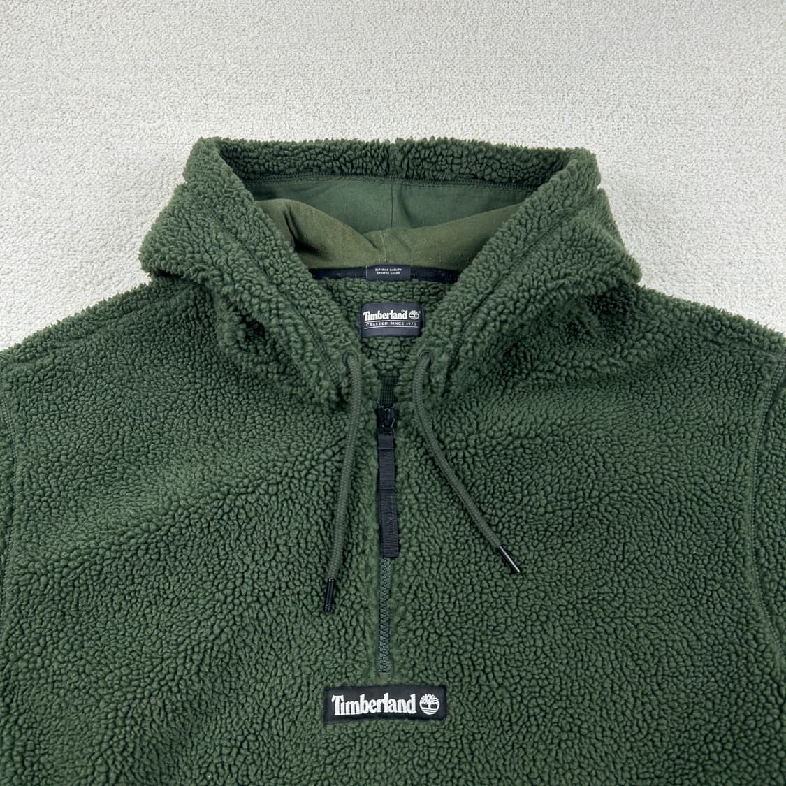 팀버랜드 플리스 풀오버 그린  상품이미지4