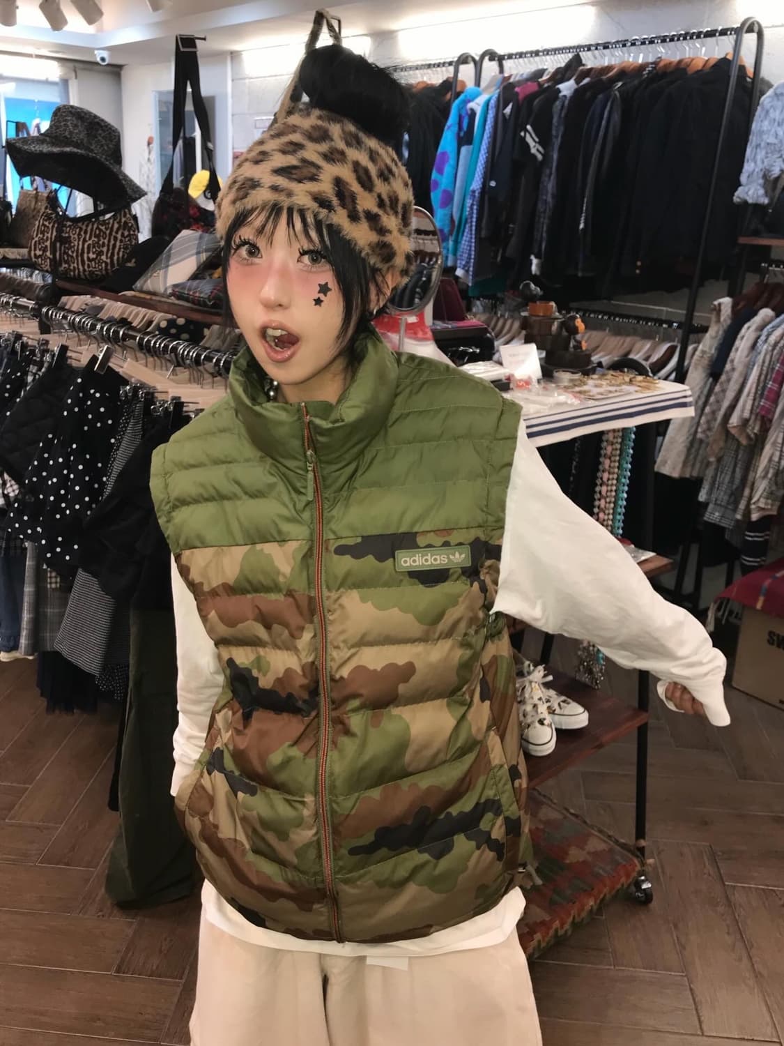 Adidas Camouflage Padded Vest 상품이미지4