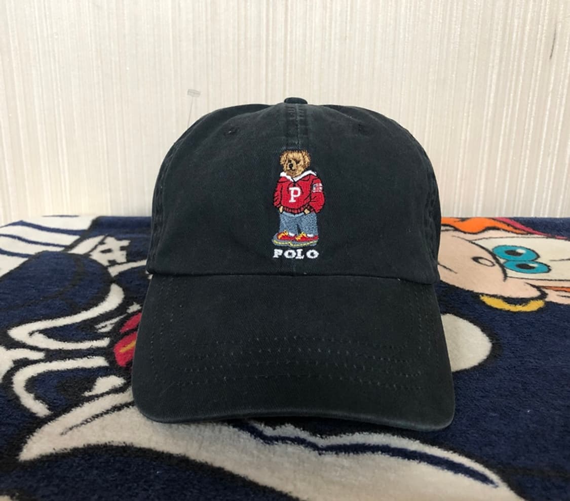 폴로(POLO)랄프로렌 폴로베어 곰돌이 빈티지볼캡/모자 상품이미지4