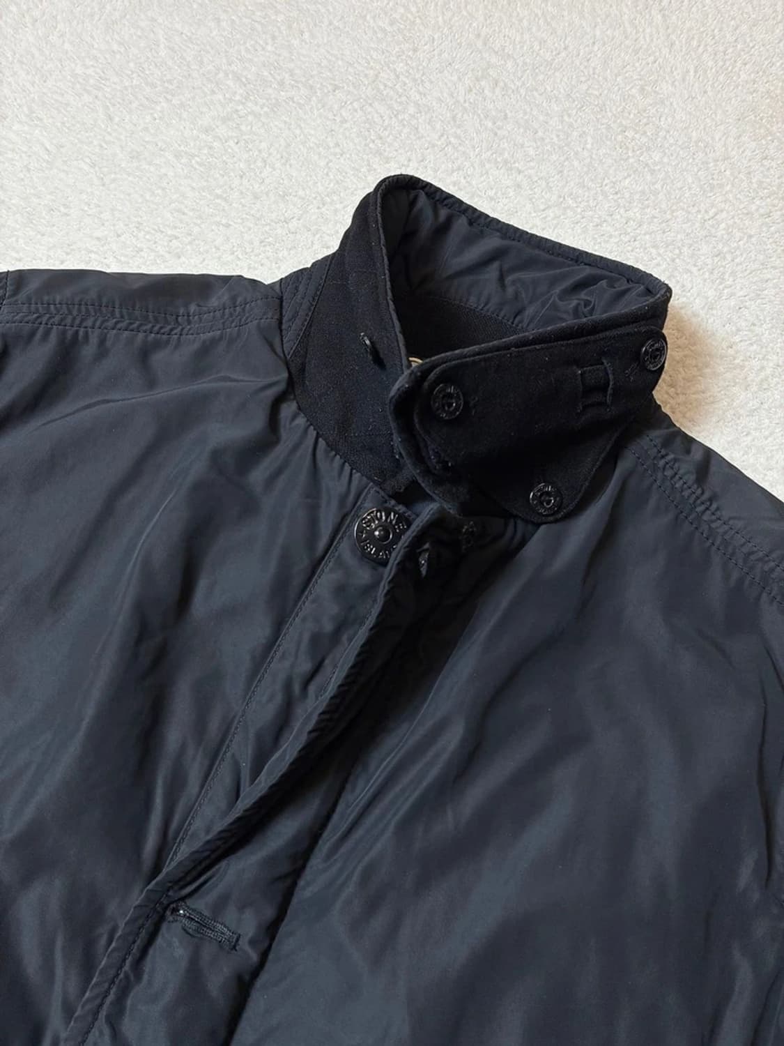 스톤아일랜드 마이크로 렙스 패치 트렌치 코트 PN6653 상품이미지3